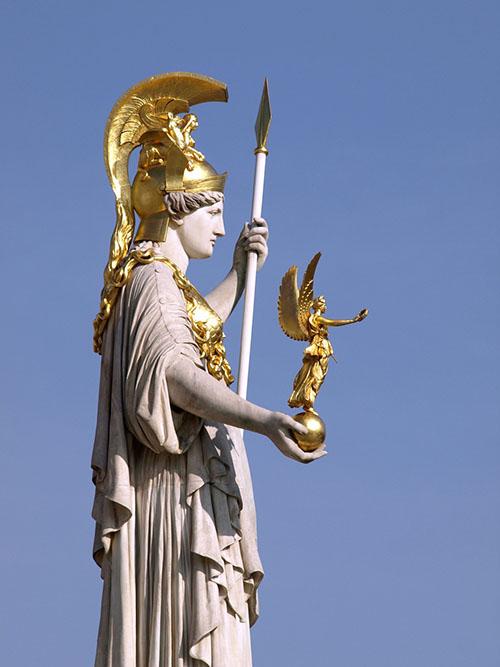 statue déesse Athéna Niké