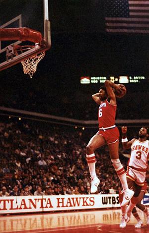 Julius Erving slam dunk 1981